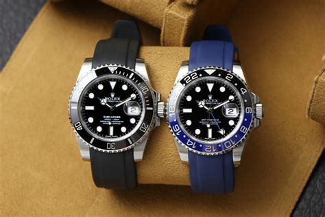 rubber watch band rolex submariner